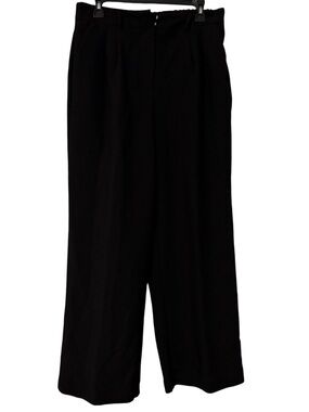 Nine West Women’s Medium Black Wide-Leg Trousers